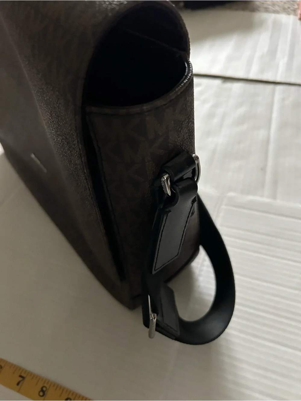 Michael Kors Signature Logo Messenger Crossbody Bag for Men